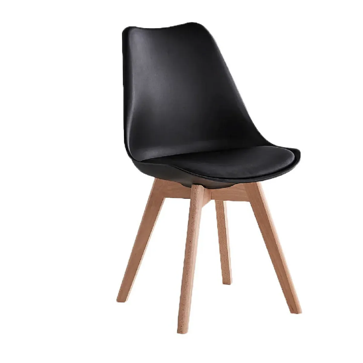 GENERICO - Silla Tulip negra Para Terraza o interior
