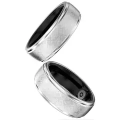 HIFUTURE - Smart Ring 2 Titanium Silver Talla 10