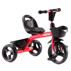 ROYAL BABY - Triciclo Rojo Negro