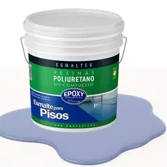 EPOXY - PINTURA ALTO TRAFICO PU 1K - ESMALTE CANCHAS - TINETA 4G MORADO MODERADO