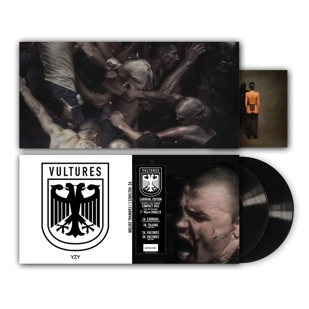 GRUPO LASER DISC - Vinilo YE, Ty Dolla Sign/ Vultures 1 - Limited Edition 2lp