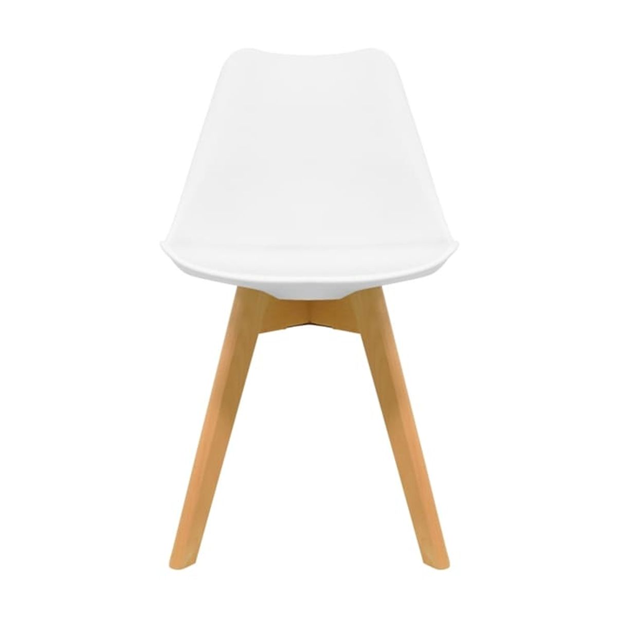 GENERICO - Silla Tulip Blanca para Terraza o Interiores