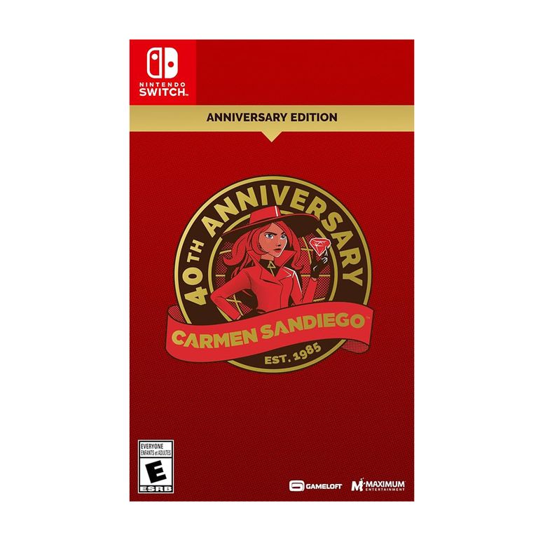 MAXIMUM GAMES Carmen Sandiego 40th Anniversary Edition Nintendo Switch