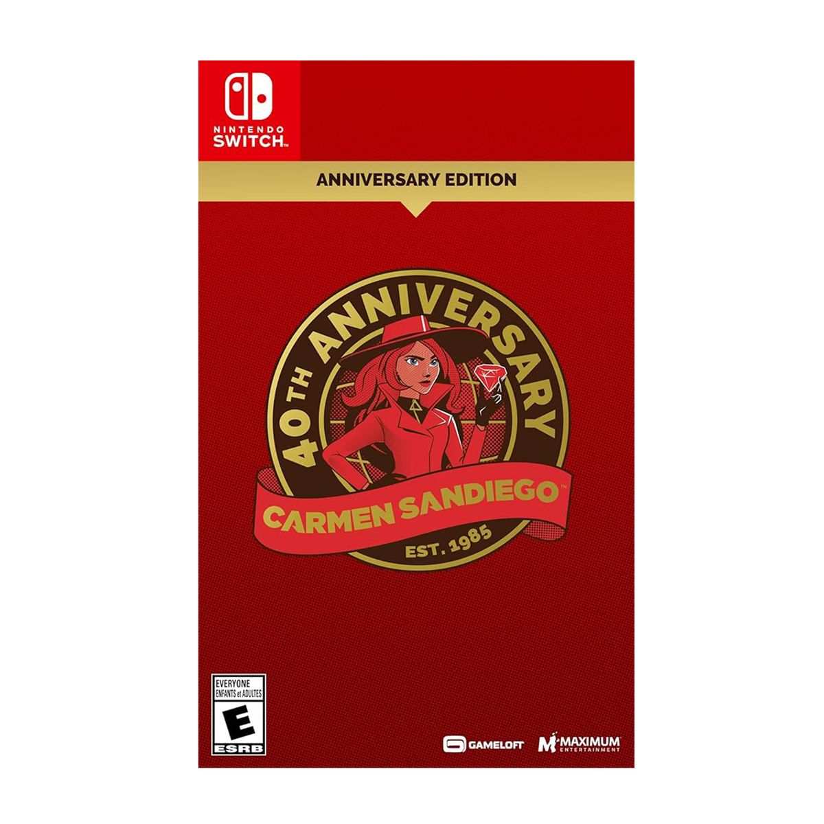 MAXIMUM GAMES - Carmen Sandiego 40th Anniversary Edition Nintendo Switch