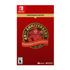 MAXIMUM GAMES - Carmen Sandiego 40th Anniversary Edition Nintendo Switch