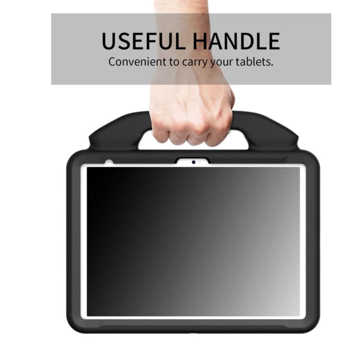 GENERICO - Carcasa Niños Antigolpes Para Tablet Samsung S9 Fe 10.9 Negro