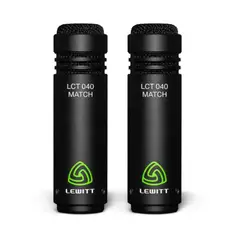 LEWITT - Par De Microfonos Condensador Para Instrumentos LCT 040 Match