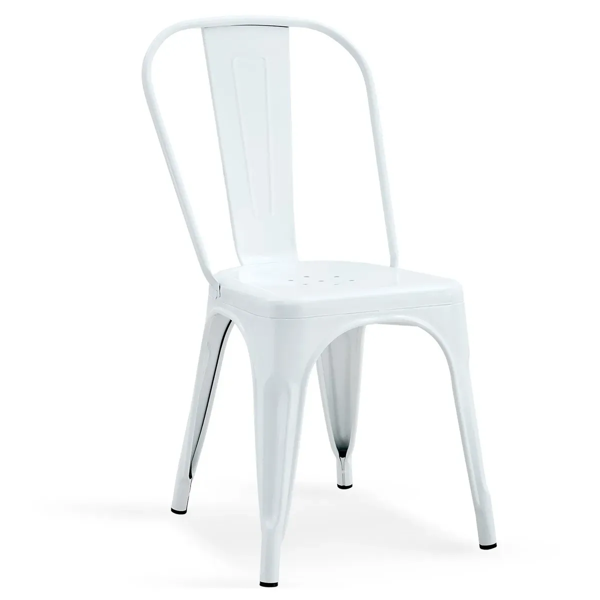 GENERICO - Silla Metal Tolix Blanca