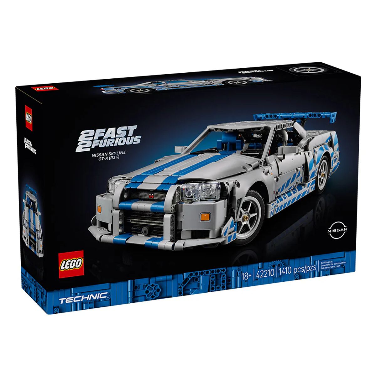 LEGO - AUTO NISSAN SKYLINE GT-R (R34) DE MÁS RÁPIDO, MÁS FURIOSO