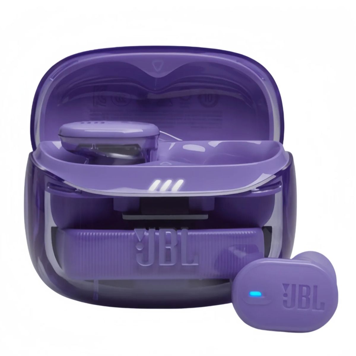 JBL - JBL Tune Buds 2 Auriculares inalámbricos sonido Pure Bass Morado