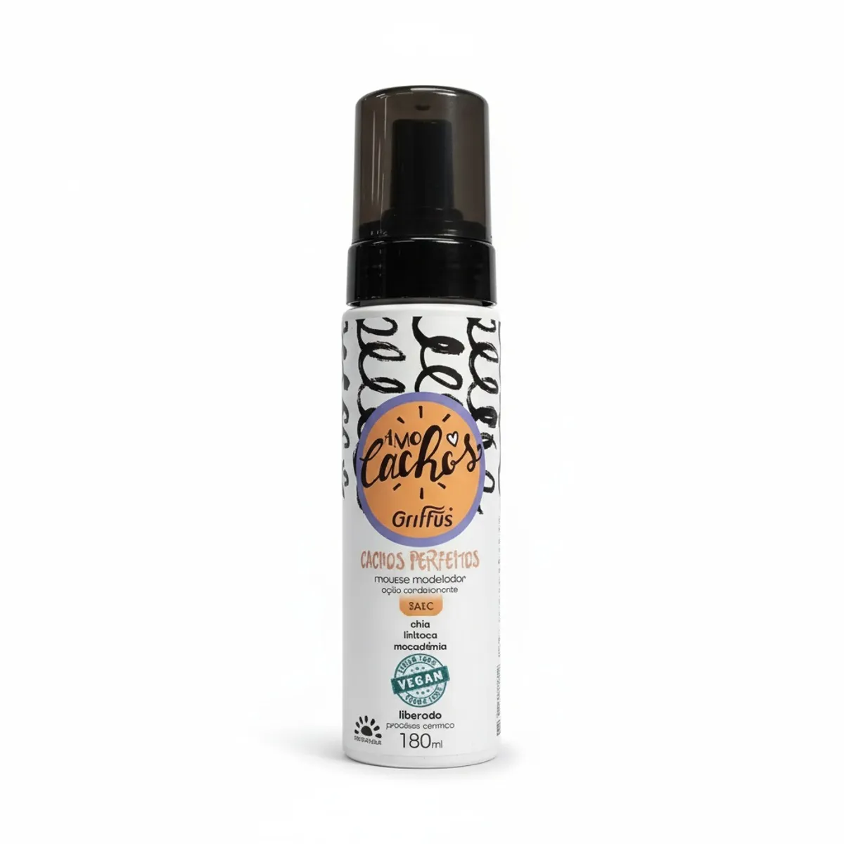 GRIFFUS - MOUSSE MODELADOR DE RIZOS PERFECTOS 180ML GRIFFUS