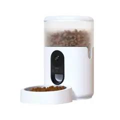 IMOU - Alimentador Inteligente Camara Angular 360° 4L Audio Blanco