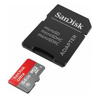Memoria Micro Sd 64gb 533x Ultra 80mbs Adaptador