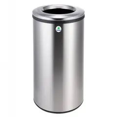 GENERICO - Basurero Acero Inoxidable con Cubo Interior 40L SOIN