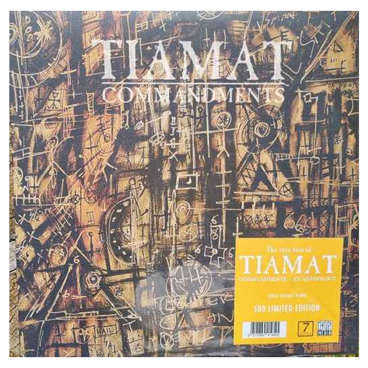 GENERICO - Tiamat -Commandments- An Anthology Ed Limitada Gold Vinyl Vinilo Doble