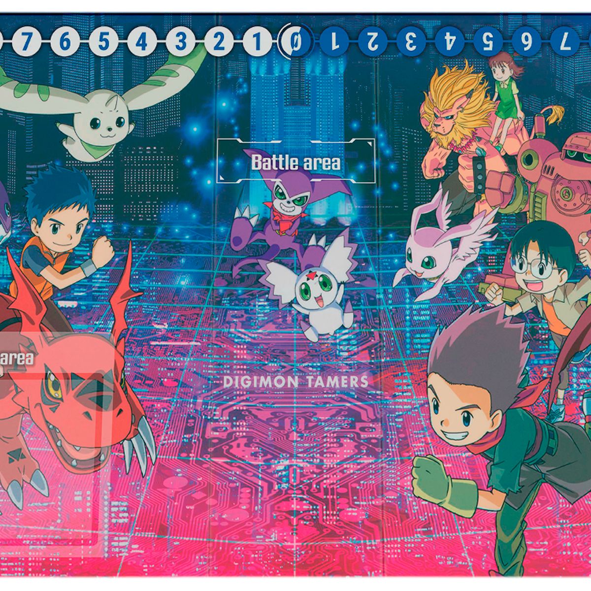 GENERICO - Playmat Digimon Card Game 60×35 cm M06