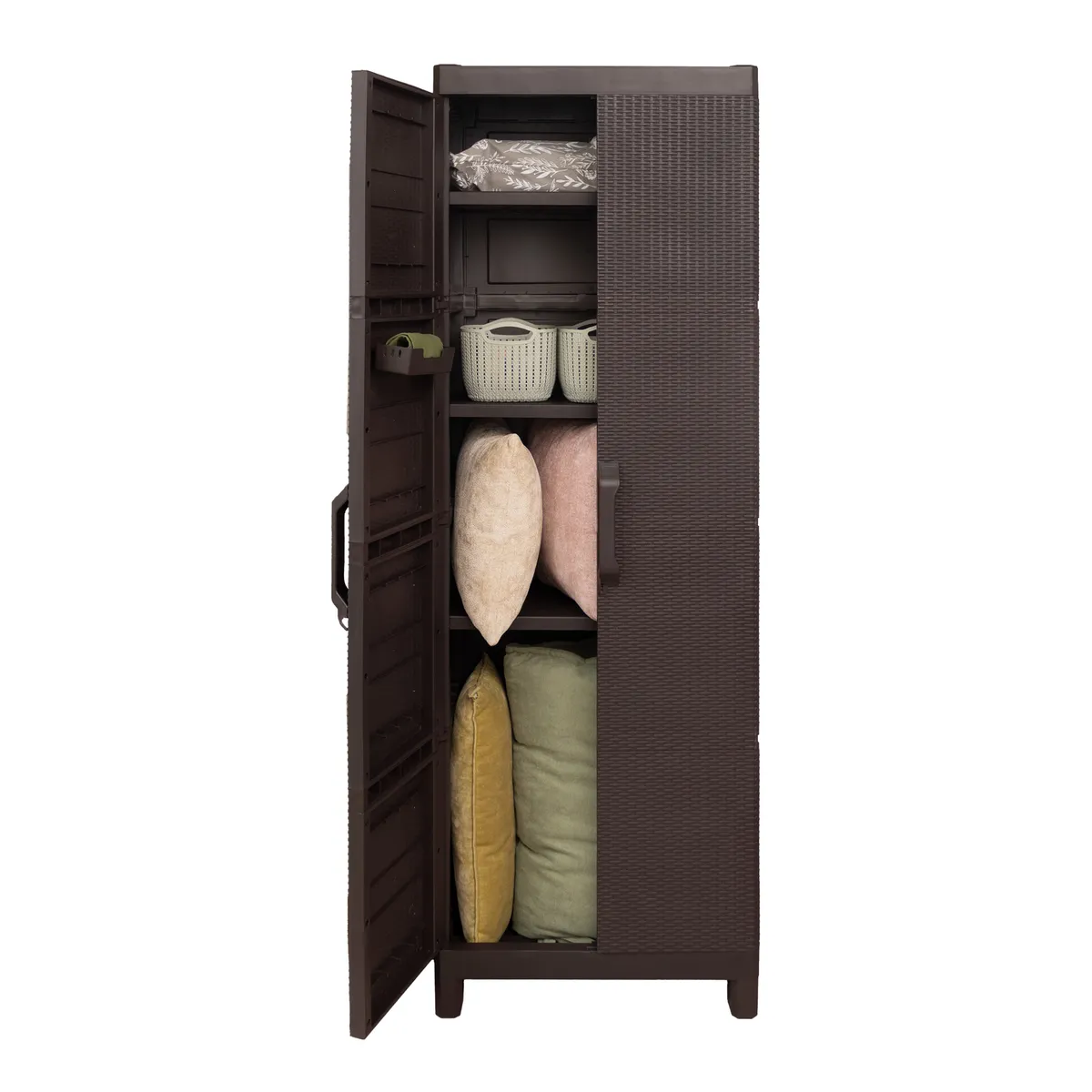QRUBBER - Armario dos puertas tipo rattan Extra Large MQ QRubber