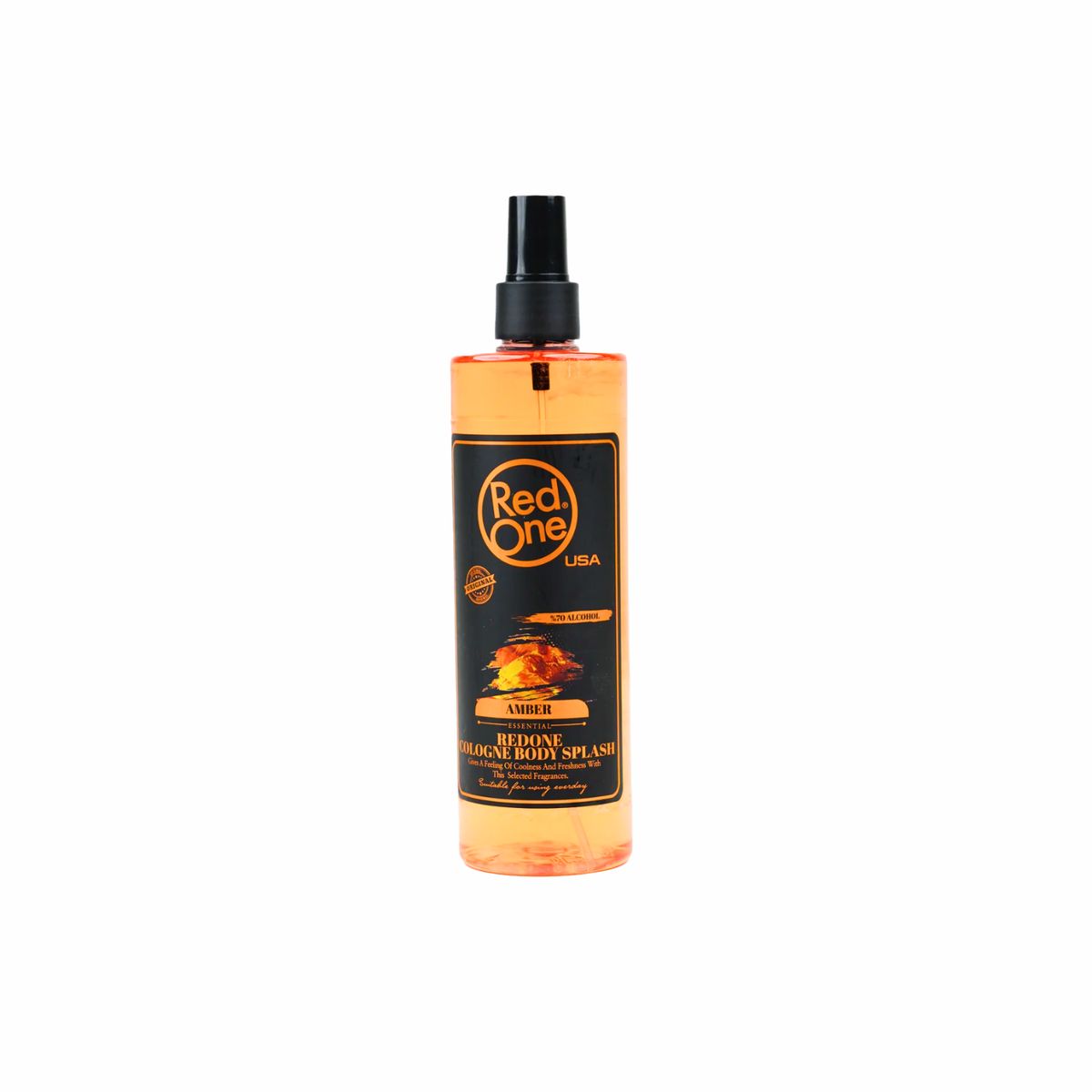 RED ONE - Aftershave Amber Body Splash Red One 400mL