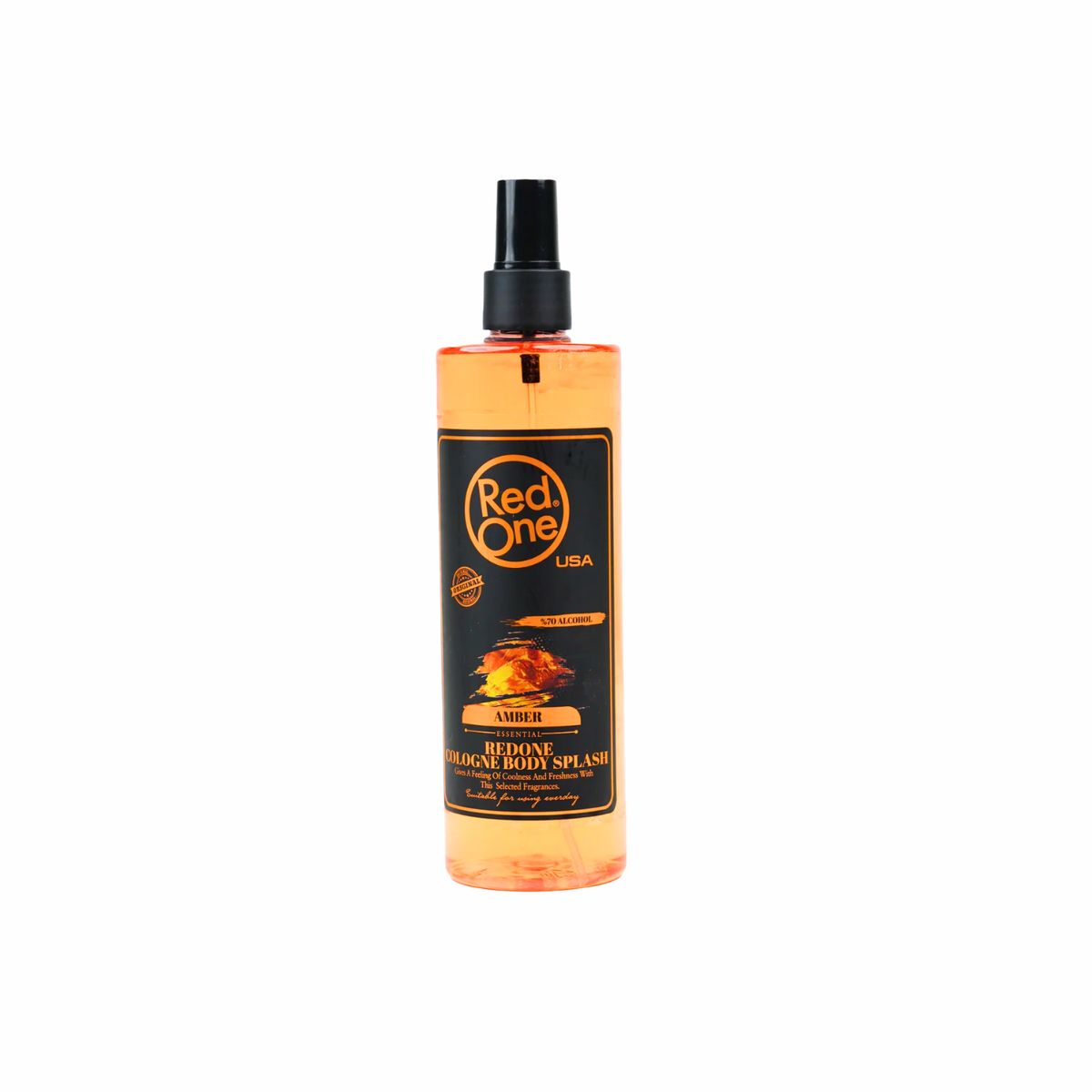 RED ONE - Aftershave Amber Body Splash Red One 400mL