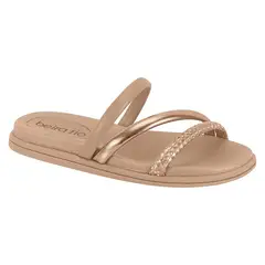BEIRA RIO - Sandalia Nude Ecocuero