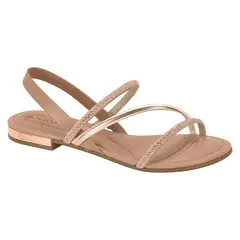 BEIRA RIO - Sandalia Nude Ecocuero