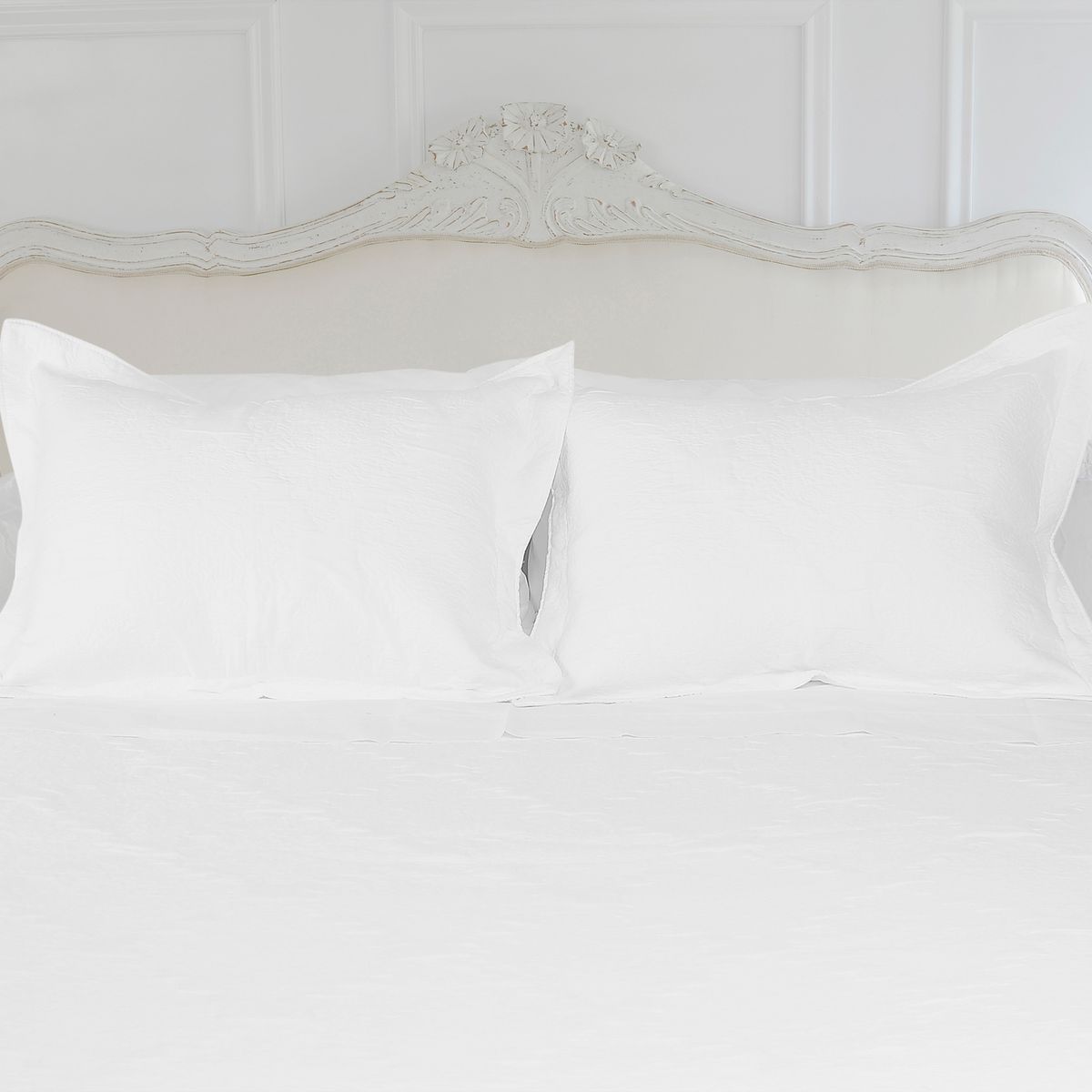 NINA HERRERA - Quilt Jacquard Blanche Fundas Nina Herrera