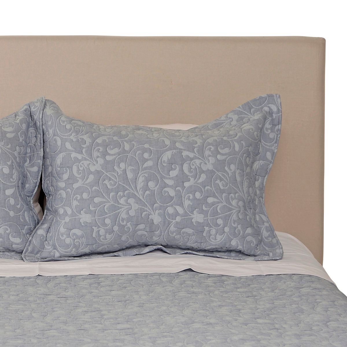 NINA HERRERA - Quilt Jacquard Cassis 2 Fundas Nina Herrera