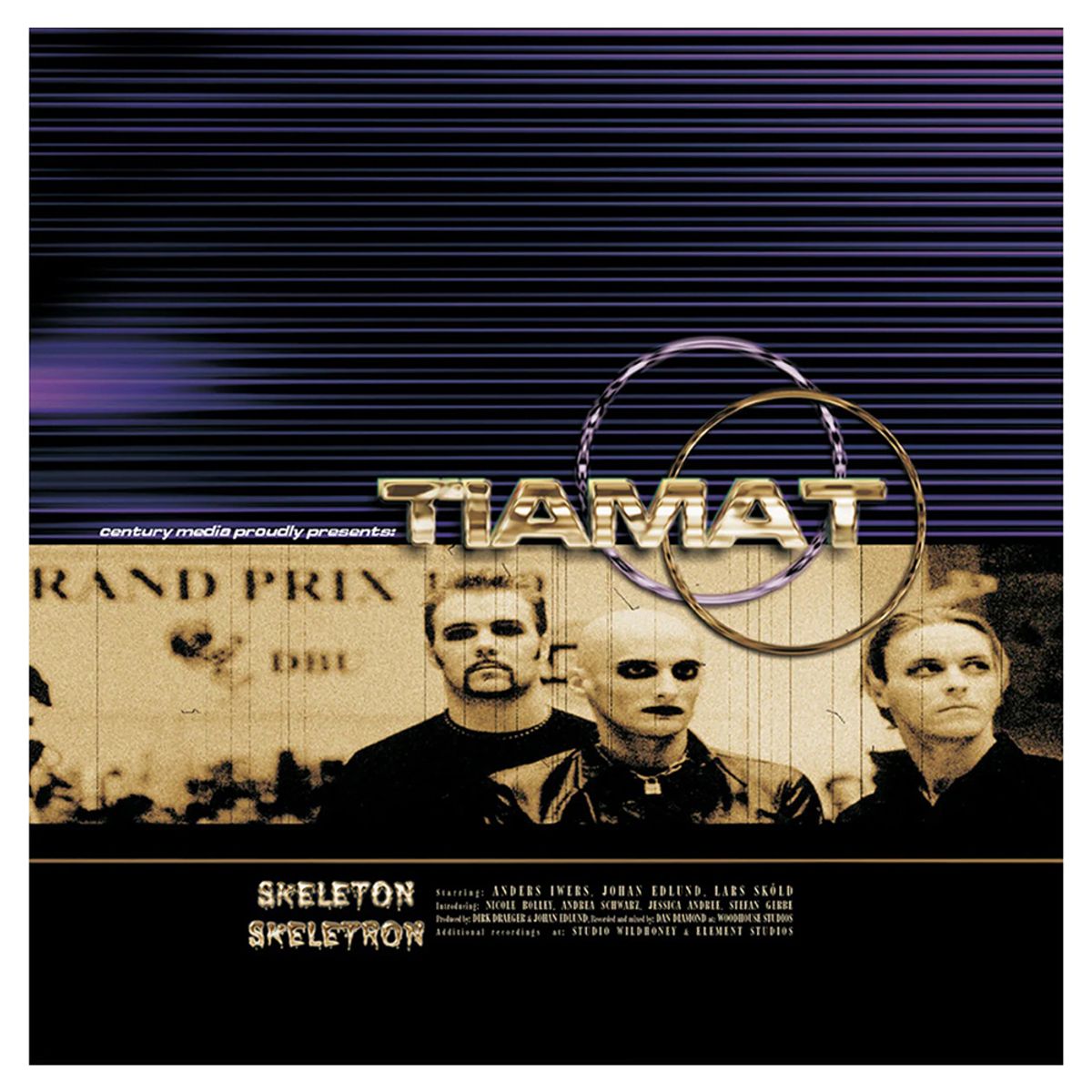 GENERICO - Tiamat - Skeleton Skeletron Ed Limitada Gold Vinyl Vinilo