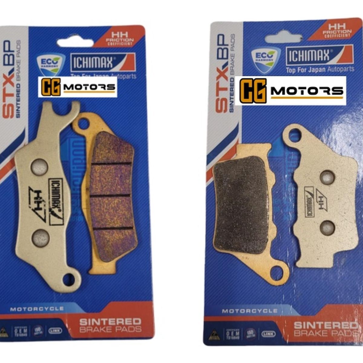 GENERICO - Pastilla Freno Delantera + Trasera Suzuki Gixxer 250 Di - Sf