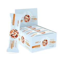 QNT - Caja de Barras Protein Joybar LowSugar Crunchy Caramel Cooki