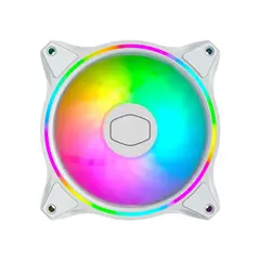 COOLER MASTER - Ventilador MasterFan MF120 Halo White Edition