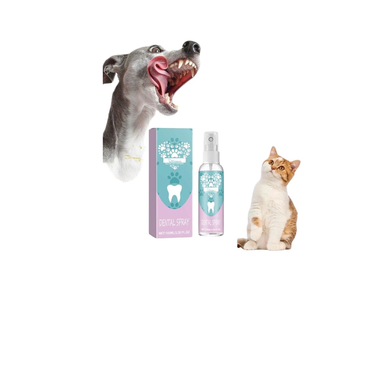 GENERICO - spray antiseptico higiene dental mascotas 100 ml