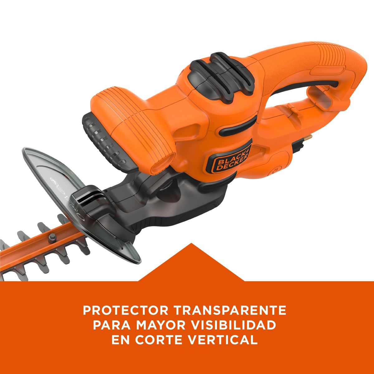 BLACK+DECKER - Cortasetos 420W de 45cm BLACK+DECKER BEHT201-B2C