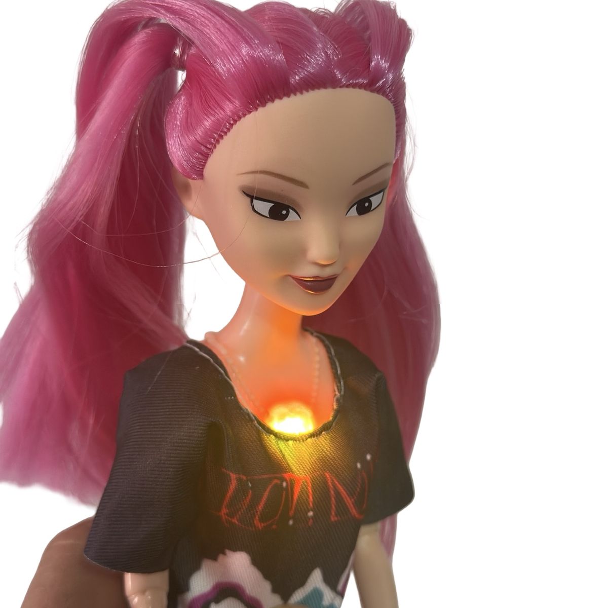 GENERICO - Muñeca Mira Guerrera Kpop 30cm Con Música Micrófono Genérica