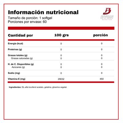 Imagen 2 del producto Vitamina E 1000iu 60 softgels