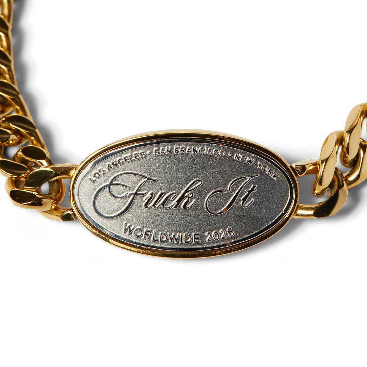 HUF - PULSERA HUF FUCK IT BRACLET GOLD