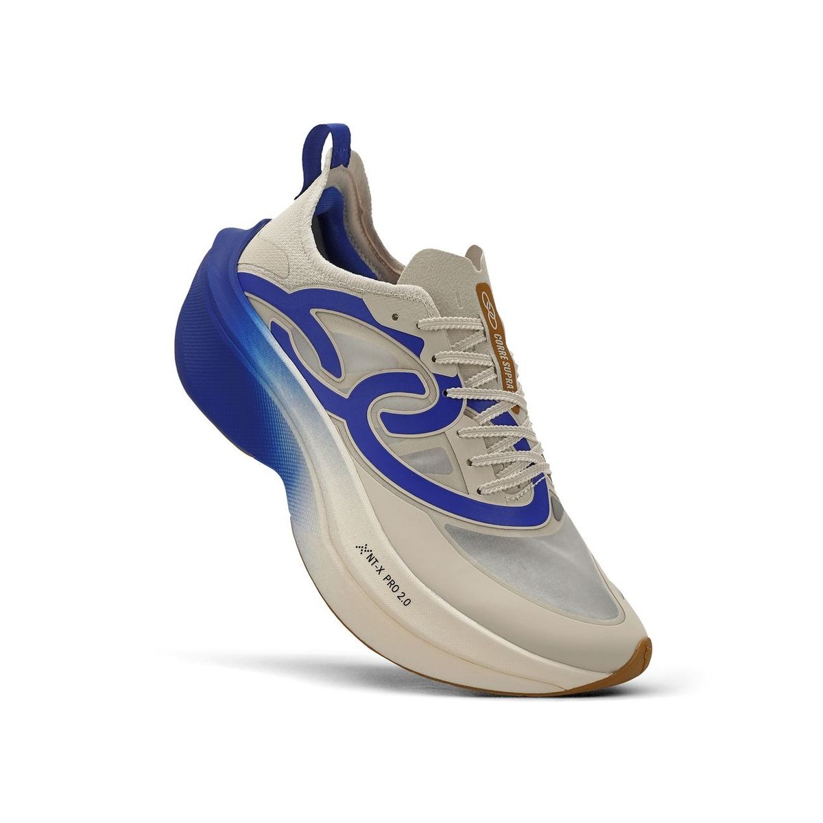 OLYMPIKUS - Zapatilla Running Hombre Corre SUPRA 2 Azul/Blanco