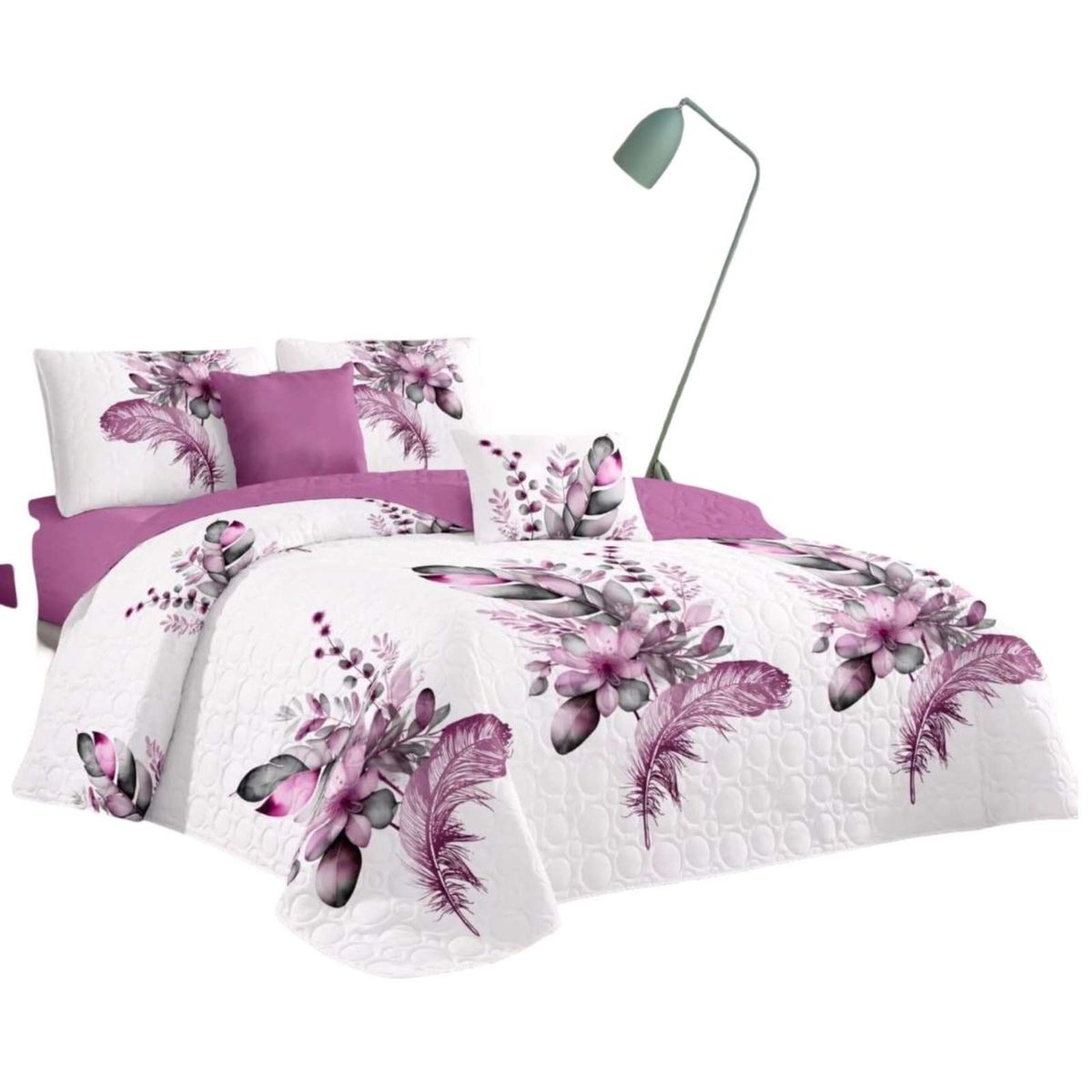 GENERICO - quilt cubrecama verano king V12