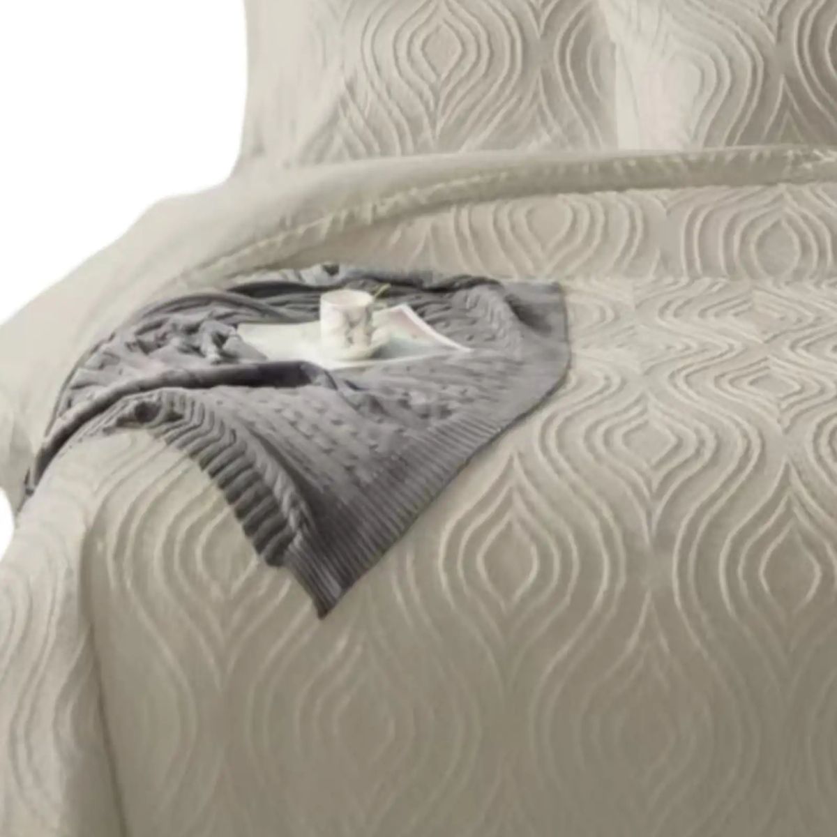 GENERICO - quilt cubrecama VERANO DELGADO NO ACOLCHADO KING V02