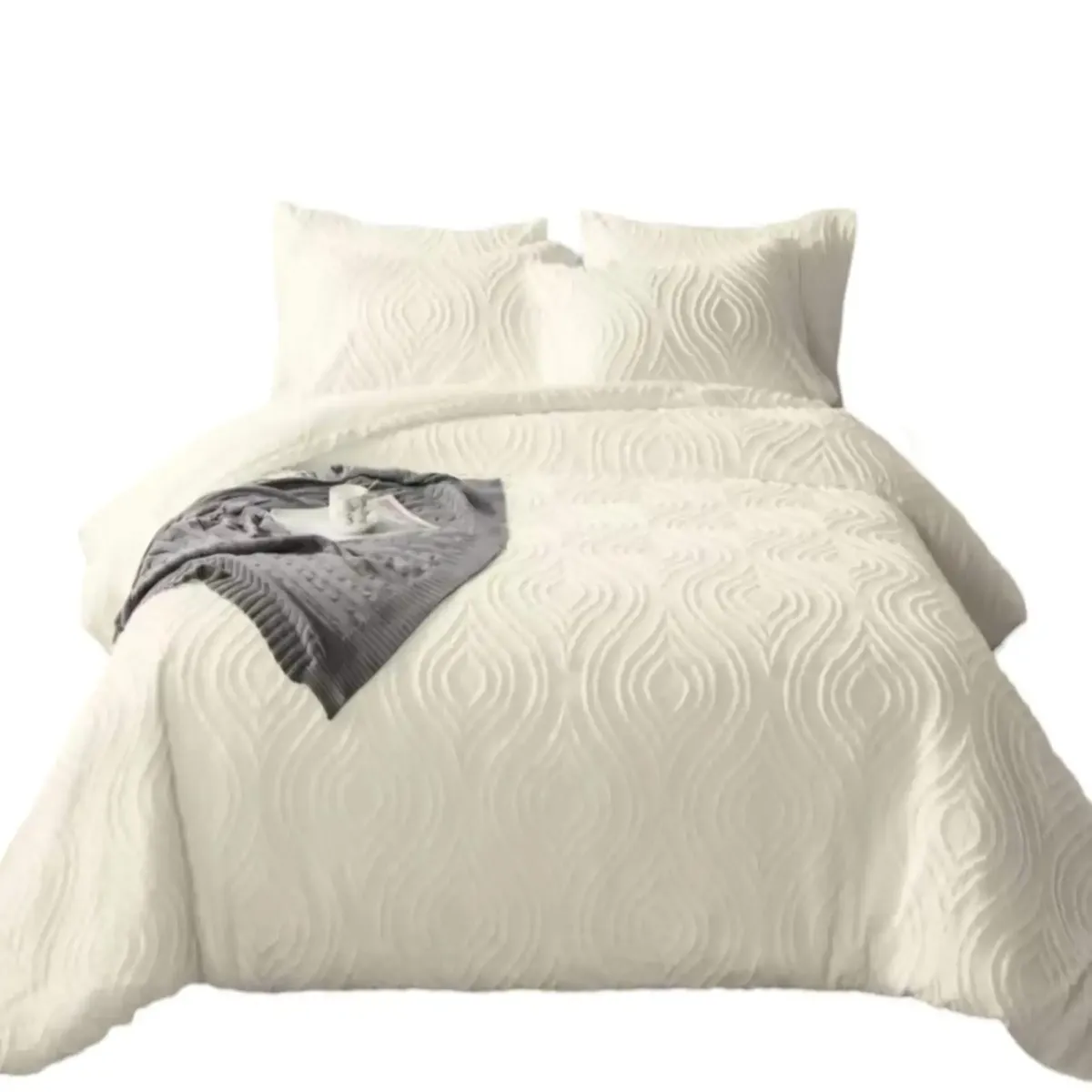 GENERICO - quilt cubrecama VERANO DELGADO NO ACOLCHADO KING V08