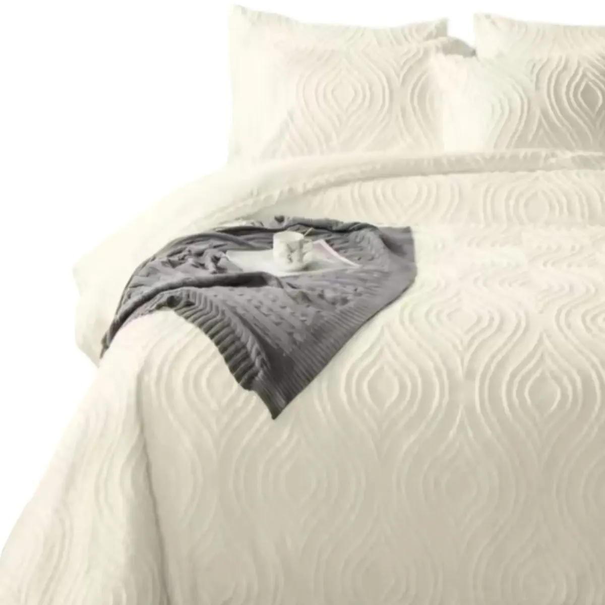 GENERICO - quilt cubrecama VERANO DELGADO NO ACOLCHADO KING V08