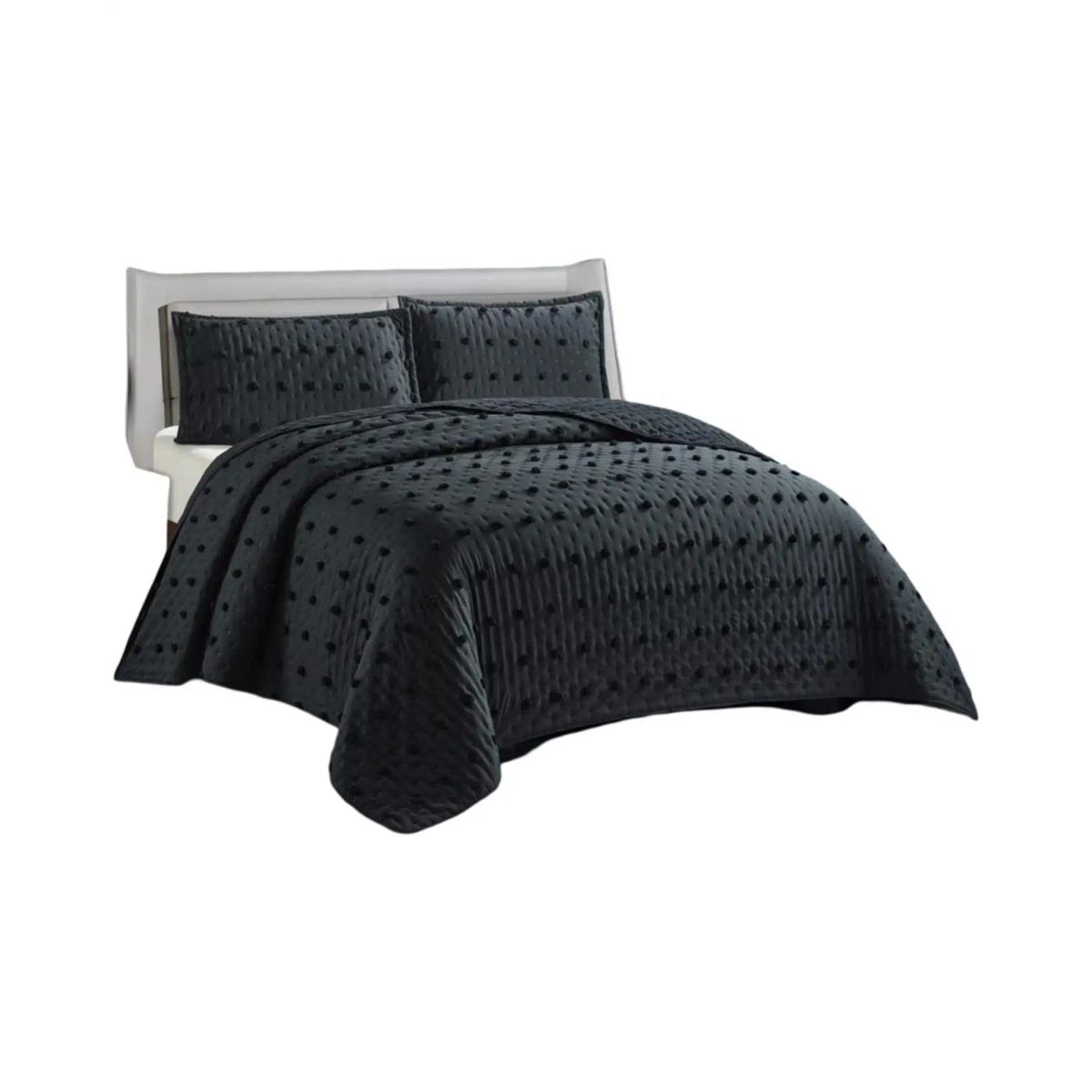GENERICO - quilt cubrecama TUFTING DE LUJO SUAVE KING T01