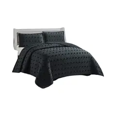 GENERICO - Quilt cubrecama TUFTING DE LUJO SUAVE KING T01