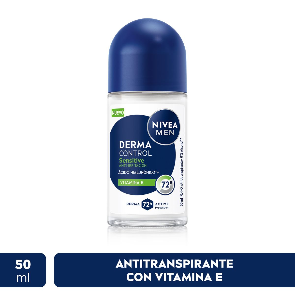 NIVEA - NIVEA MEN Desodorante Derma Control Sensitive Roll On 50ml