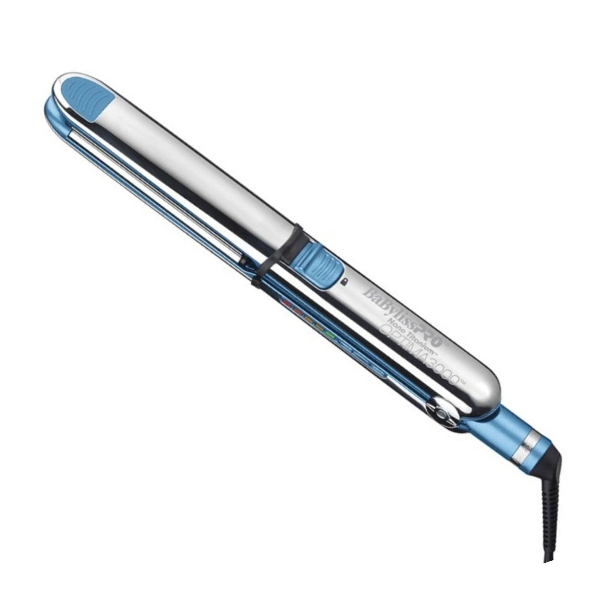 BABYLISS PRO - Plancha Babyliss Pro Optima 3000 Alisadora Rizadora 32mm Placas Titanium Protege Sella