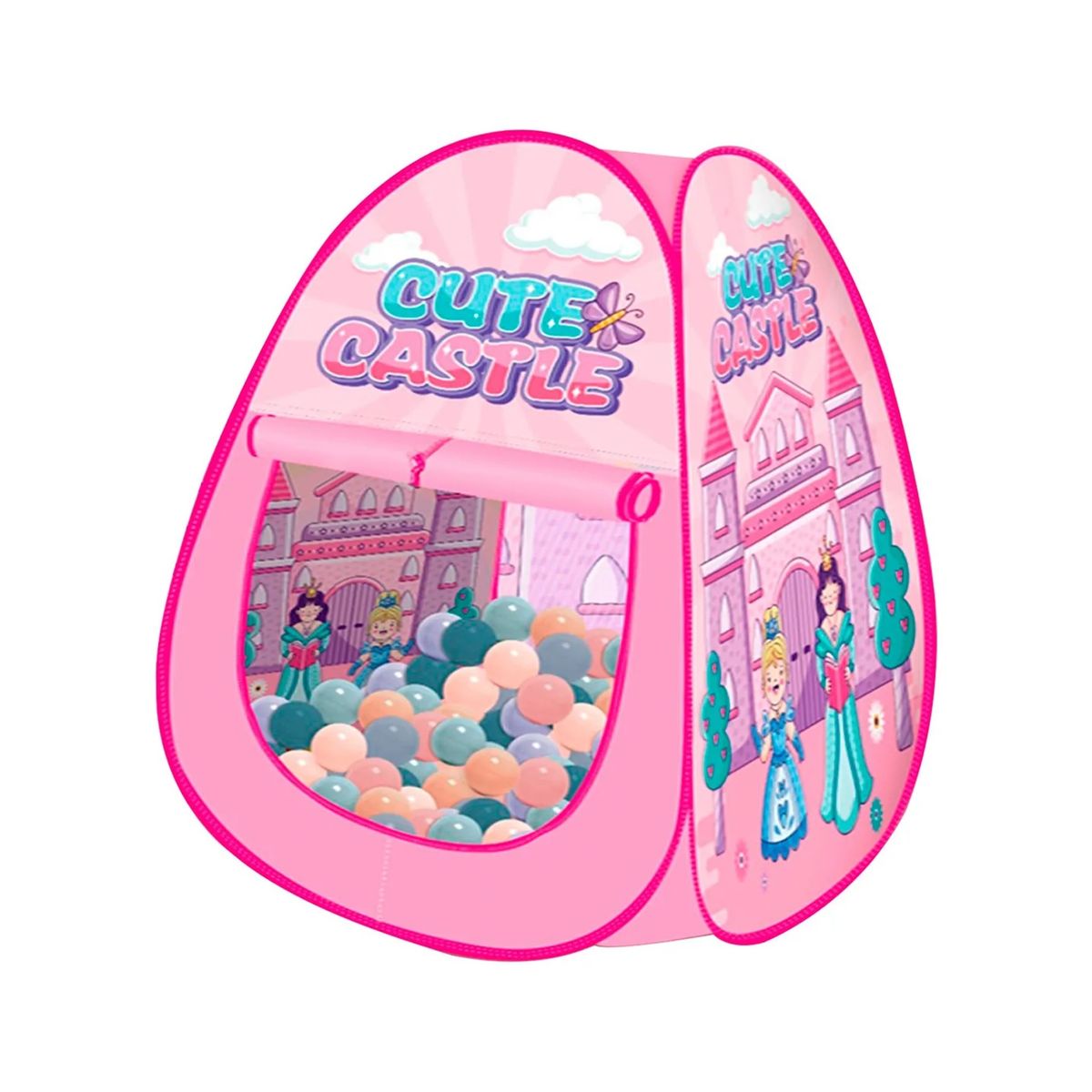 GENERICO - Juguete Piscina de Pelotas Para Niños 100 Pelotas Carpa