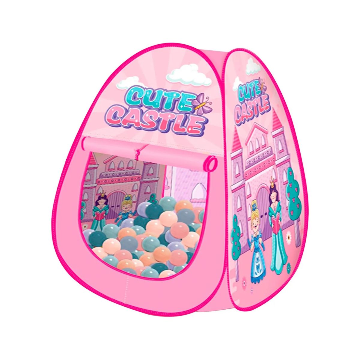 GENERICO - Juguete Piscina de Pelotas Para Niños 100 Pelotas Carpa