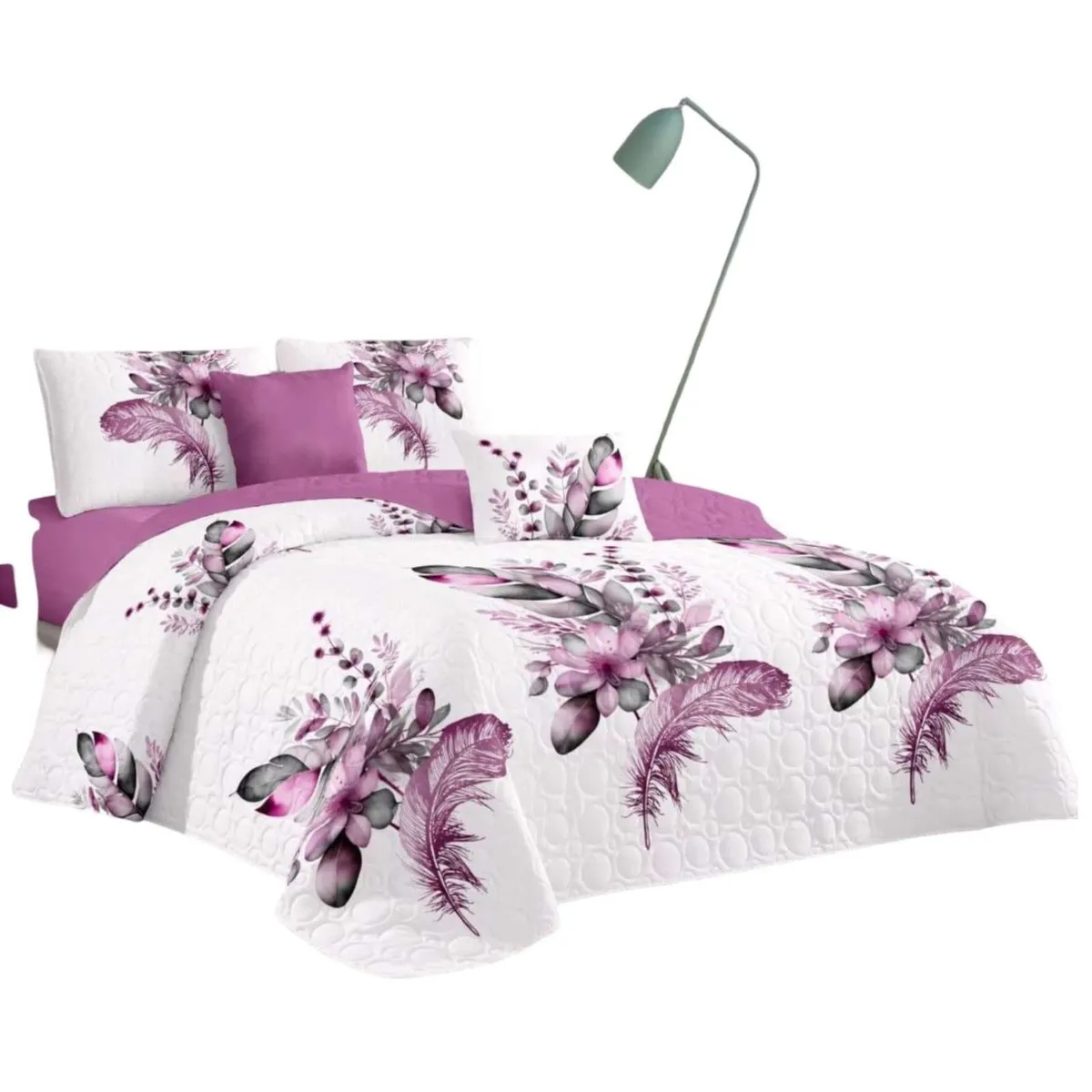 GENERICO - quilt cubrecama verano plaza y media V12