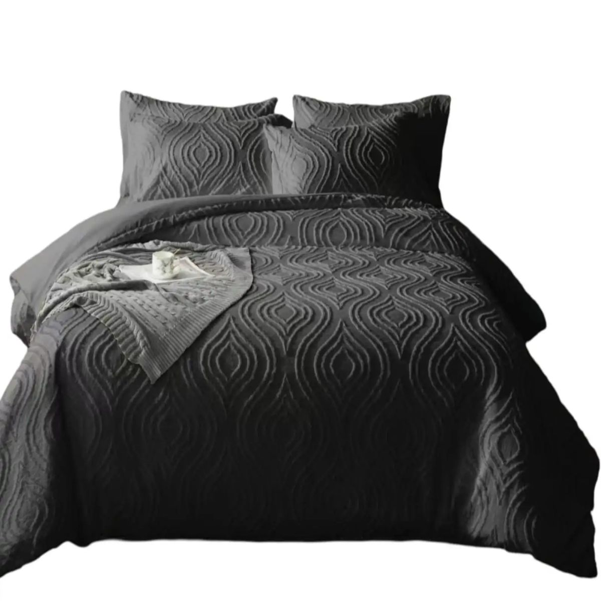 GENERICO - quilt cubrecama VERANO DELGADO NO ACOLCHADO KING V03