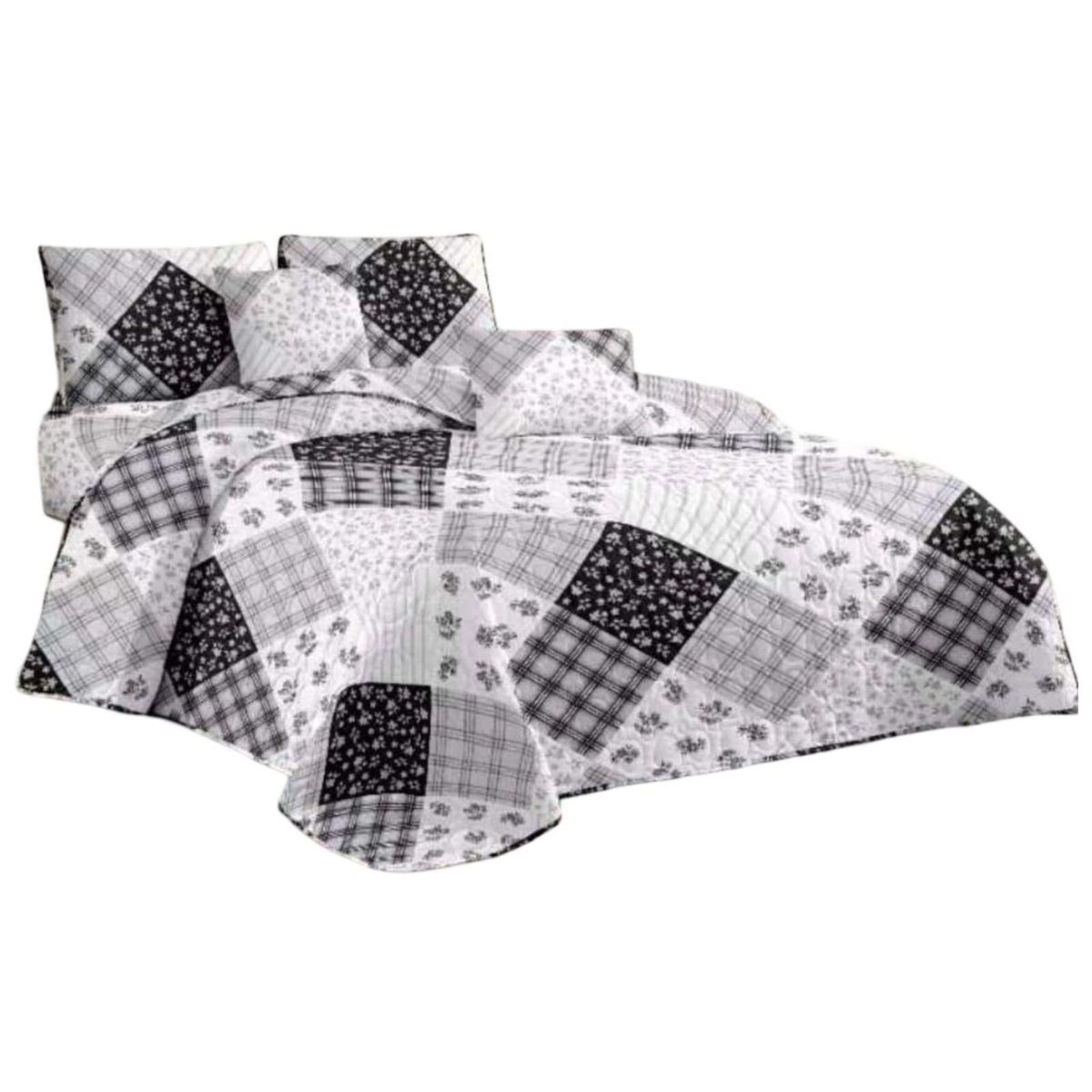 GENERICO - quilt cubrecama verano plaza y media V14